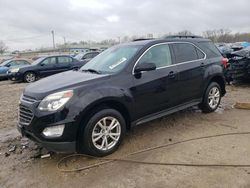 Salvage cars for sale at Louisville, KY auction: 2017 Chevrolet Equinox LT