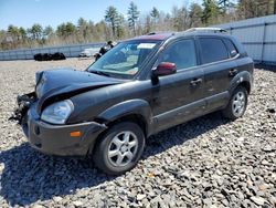 Salvage cars for sale at Windham, ME auction: 2005 Hyundai Tucson GLS