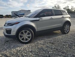 Salvage cars for sale from Copart Opa Locka, FL: 2016 Land Rover Range Rover Evoque SE
