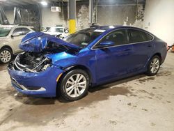 Salvage cars for sale from Copart Chalfont, PA: 2015 Chrysler 200 Limited