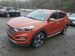 Salvage cars for sale from Copart Marlboro, NY: 2017 Hyundai Tucson Limited