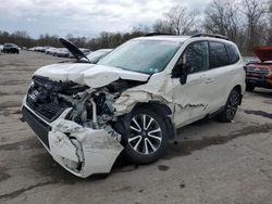Salvage cars for sale at Ellwood City, PA auction: 2017 Subaru Forester 2.0XT Touring
