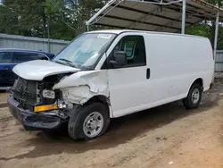 Salvage cars for sale from Copart Austell, GA: 2016 Chevrolet Express G2500
