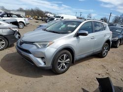 Salvage cars for sale at Hillsborough, NJ auction: 2017 Toyota Rav4 XLE