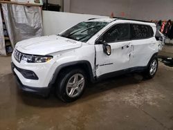 Salvage cars for sale from Copart Elgin, IL: 2023 Jeep Compass Latitude