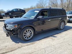 Salvage cars for sale at Ellwood City, PA auction: 2013 Ford Flex Limited