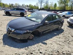 Salvage cars for sale from Copart Waldorf, MD: 2017 Acura TLX