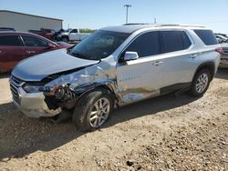 Salvage cars for sale at Temple, TX auction: 2018 Chevrolet Traverse LT