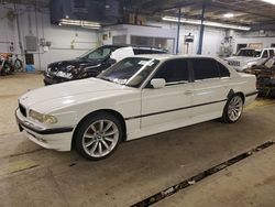 BMW 740 IL salvage cars for sale: 2001 BMW 740 IL