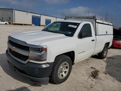 Salvage trucks for sale at Haslet, TX auction: 2018 Chevrolet Silverado C1500