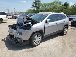 Salvage cars for sale from Copart Lexington, KY: 2018 Jeep Cherokee Latitude