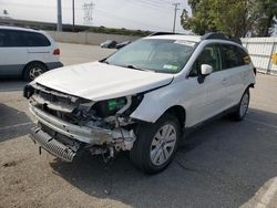 Salvage cars for sale from Copart Rancho Cucamonga, CA: 2017 Subaru Outback 2.5I Premium