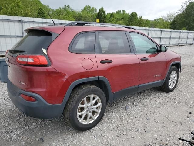 2016 Jeep Cherokee Sport