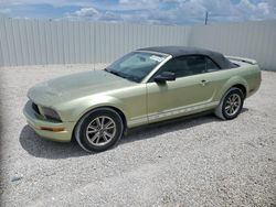 Salvage cars for sale from Copart Arcadia, FL: 2005 Ford Mustang