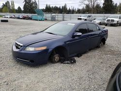 Salvage cars for sale at Graham, WA auction: 2008 Acura TL