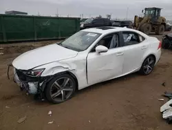 Salvage cars for sale at Brighton, CO auction: 2017 Lexus IS 300