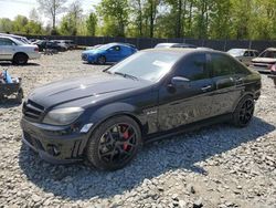Salvage cars for sale at Waldorf, MD auction: 2011 Mercedes-Benz C 63 AMG