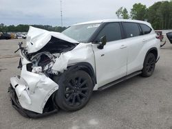 Salvage cars for sale at Dunn, NC auction: 2023 Toyota Highlander Hybrid LE