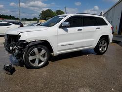 SUV salvage a la venta en subasta: 2014 Jeep Grand Cherokee Overland