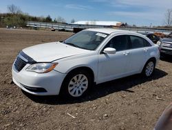 Salvage cars for sale at Columbia Station, OH auction: 2014 Chrysler 200 LX