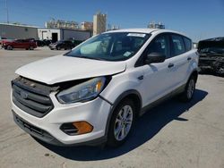 Vehiculos salvage en venta de Copart New Orleans, LA: 2017 Ford Escape S