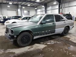 Salvage cars for sale at Ham Lake, MN auction: 1984 Mercedes-Benz 190 D 2.2