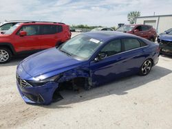 Salvage cars for sale from Copart Kansas City, KS: 2023 Hyundai Elantra Limited