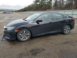 Salvage cars for sale at Brookhaven, NY auction: 2018 Honda Civic EX