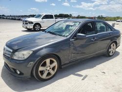 Salvage cars for sale from Copart West Palm Beach, FL: 2010 Mercedes-Benz C300