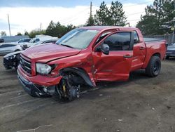 Salvage cars for sale at Denver, CO auction: 2011 Toyota Tundra Crewmax SR5