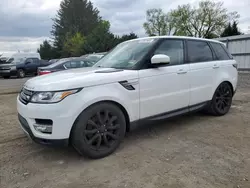 Salvage cars for sale from Copart Finksburg, MD: 2015 Land Rover Range Rover Sport SC