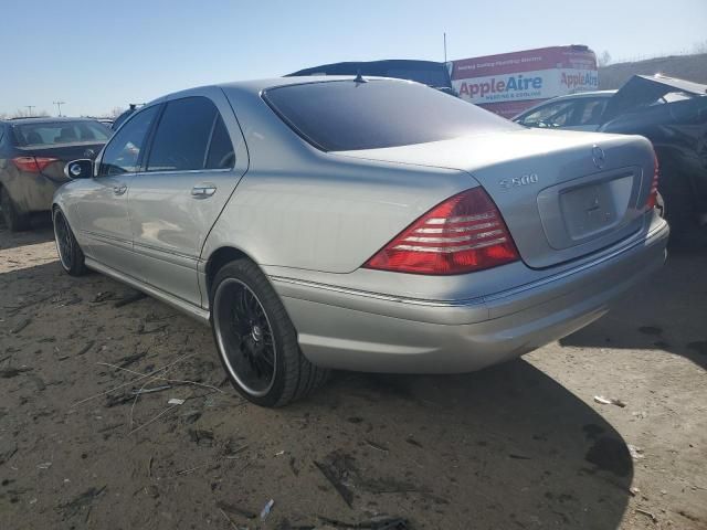 2003 Mercedes-Benz S 500