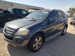 Vehiculos salvage en venta de Copart Riverview, FL: 2011 Mercedes-Benz ML 350 4matic