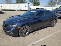 Salvage cars for sale at Moraine, OH auction: 2020 Honda Civic EXL