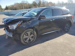 Salvage cars for sale at Assonet, MA auction: 2018 Acura MDX