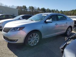 Salvage cars for sale at Exeter, RI auction: 2013 Lincoln MKS
