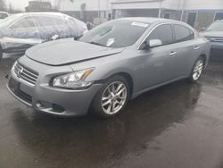 Salvage cars for sale at New Britain, CT auction: 2009 Nissan Maxima S