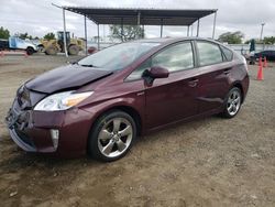 Salvage cars for sale from Copart San Diego, CA: 2013 Toyota Prius