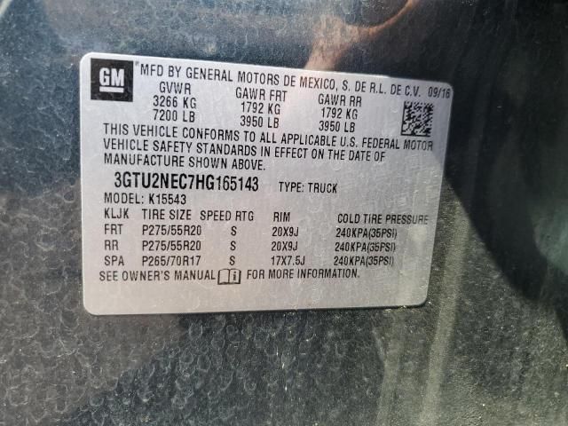 2017 GMC Sierra K1500 SLT