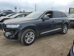 Salvage cars for sale at Chicago Heights, IL auction: 2018 Audi Q7 Premium Plus
