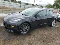 Salvage cars for sale from Copart San Martin, CA: 2022 Tesla Model 3