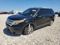 Salvage cars for sale at Temple, TX auction: 2012 Ford Explorer XLT