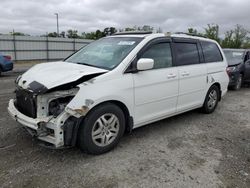 Salvage cars for sale at Lumberton, NC auction: 2006 Honda Odyssey EXL