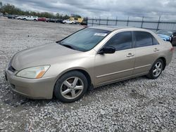 Salvage cars for sale at Cahokia Heights, IL auction: 2004 Honda Accord EX