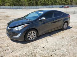 Salvage cars for sale at Gainesville, GA auction: 2014 Hyundai Elantra SE