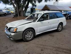 Salvage cars for sale from Copart Kapolei, HI: 2001 Subaru Legacy Outback