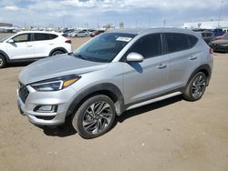 Salvage cars for sale at Brighton, CO auction: 2020 Hyundai Tucson Limited