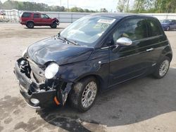 Salvage cars for sale at Dunn, NC auction: 2014 Fiat 500 Lounge