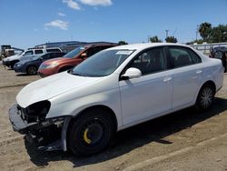 Salvage cars for sale from Copart San Diego, CA: 2010 Volkswagen Jetta S