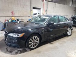 Salvage cars for sale at Blaine, MN auction: 2013 Audi A6 Prestige